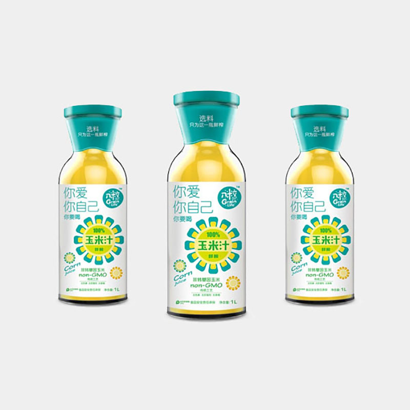 幾粒鮮榨玉米汁包裝設(shè)計(jì)